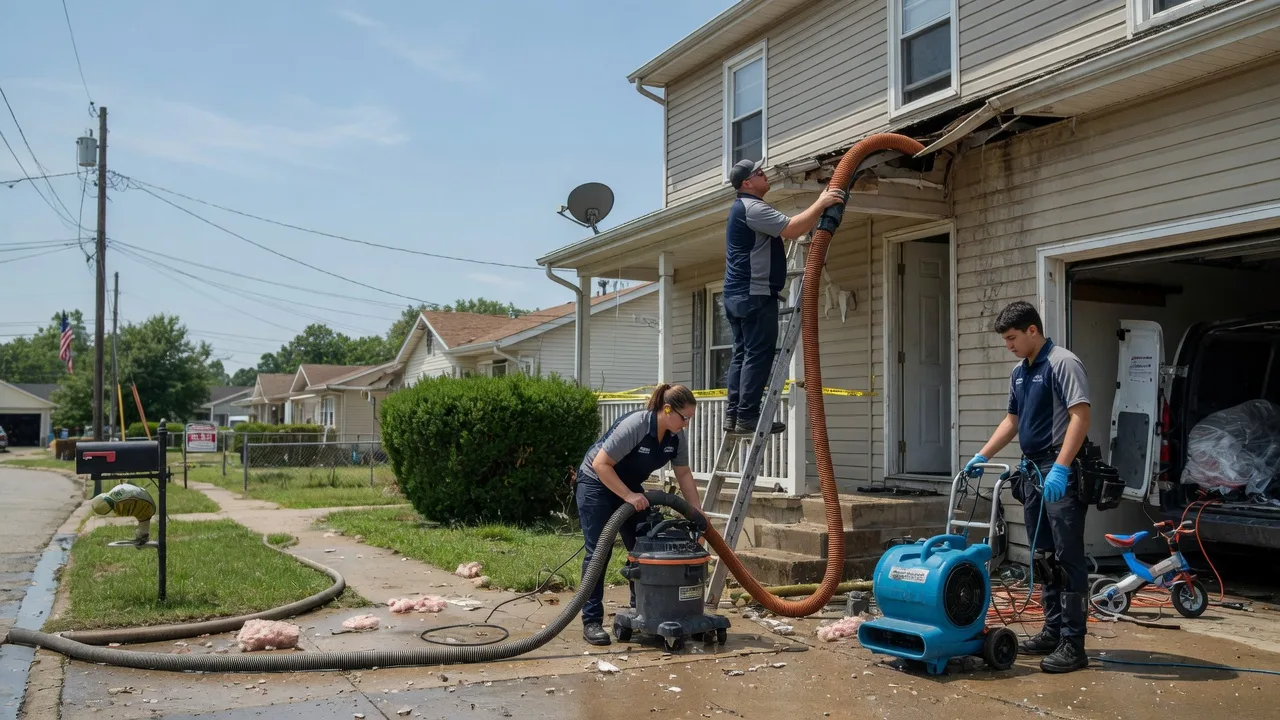 Water Damage Restoration in Hartford, IL near me